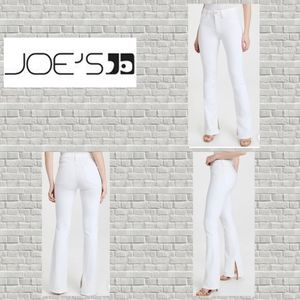 Joe's White Hi Honey Flawless High Rise Bootcut Flare l